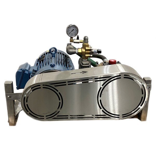 Front View of Pump Station